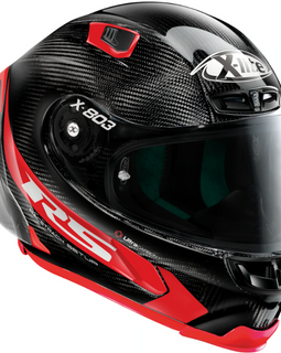 Casco Integral Negro/Rojo Nolan X-Lite X-803 RS Ultra Carbon Hot Lap