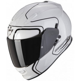 Casco Integral Blanco Scorpion EXO-491 WEST
