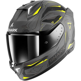 Casco Integral de Moto Negro/Amarillo SHARK SKWAL i3 LINIK